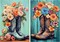 2 Pack 5D Diamond Painting Kits - Cowboy Boots Diamond Art Kits